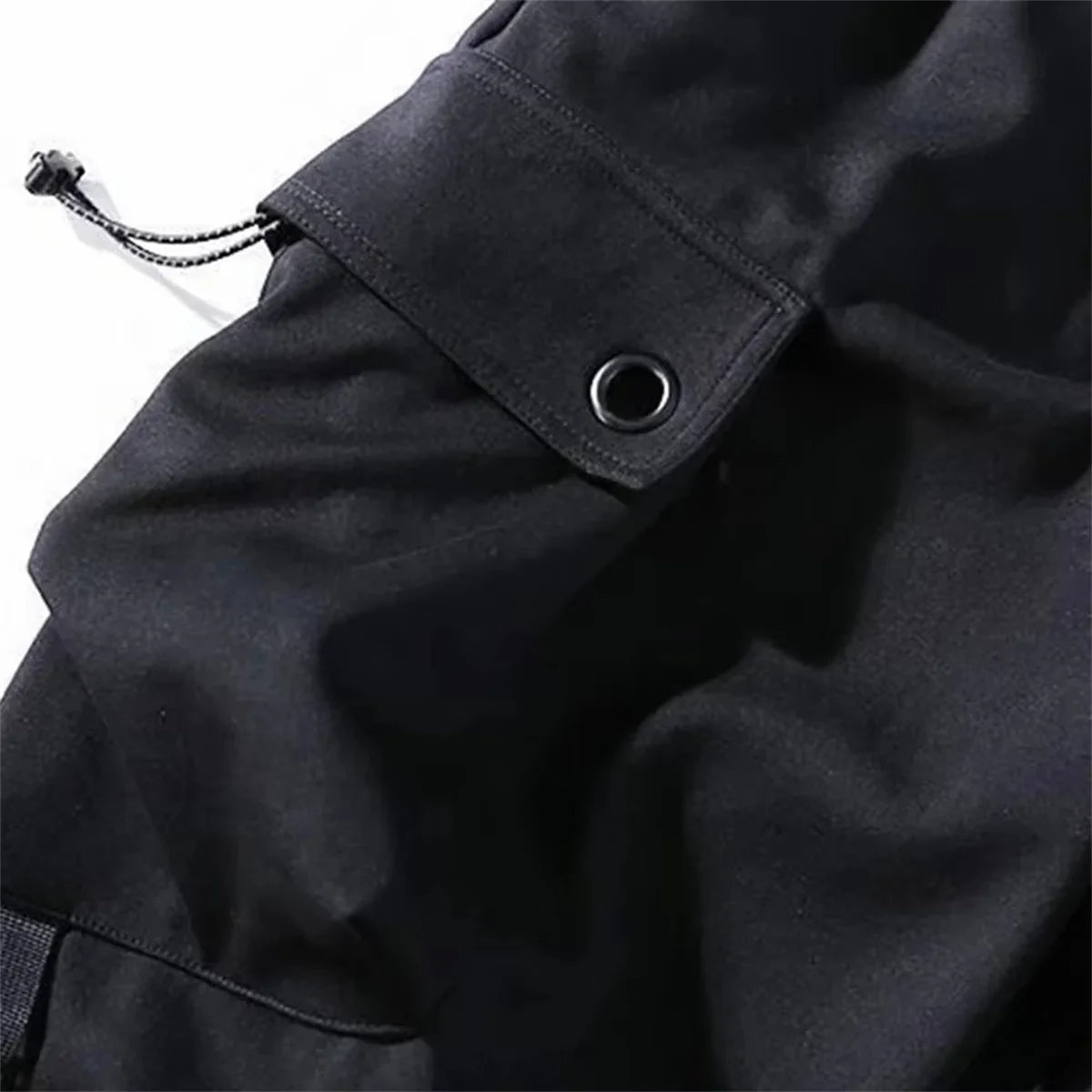 Straight-Leg Drawstring Trousers