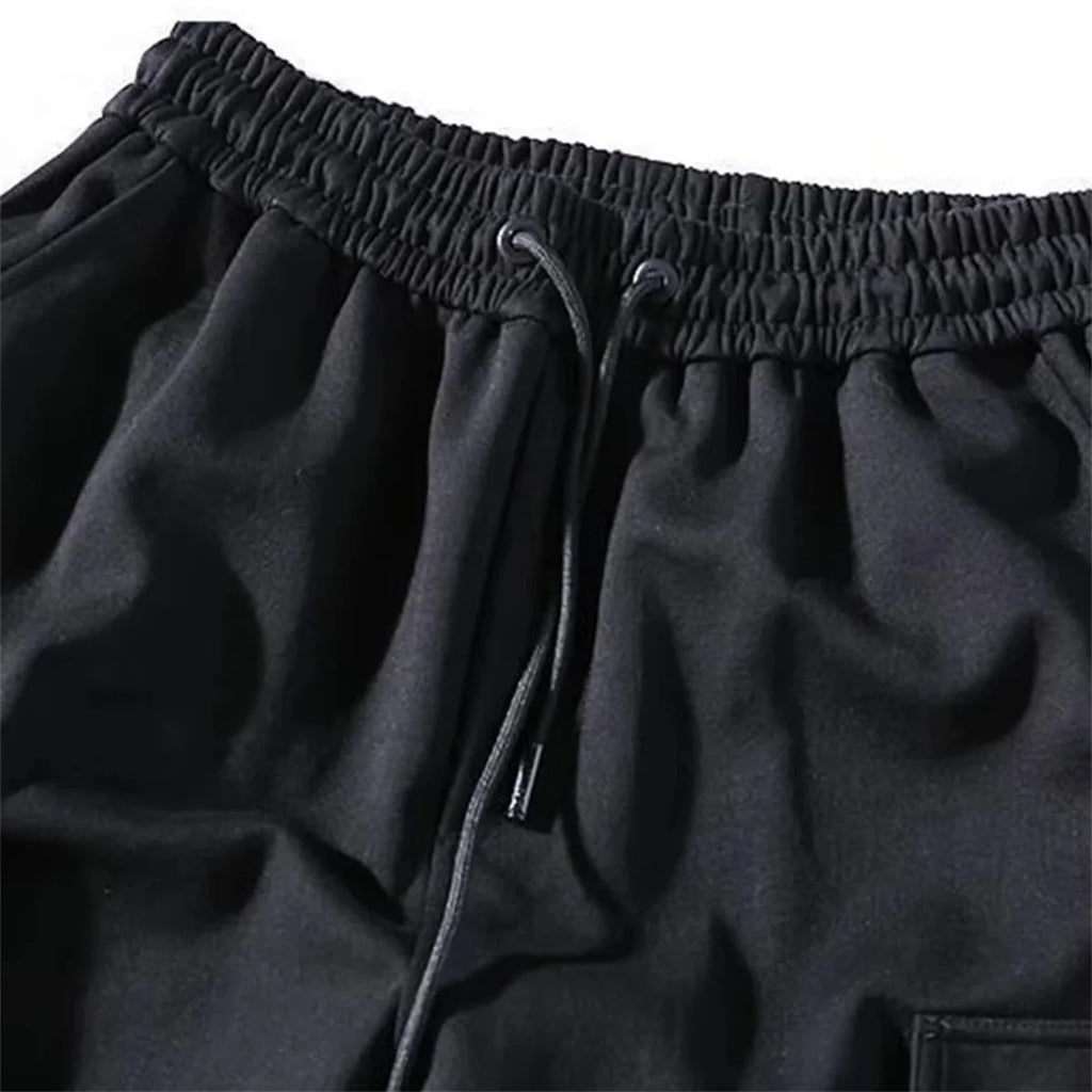 Straight-Leg Drawstring Trousers