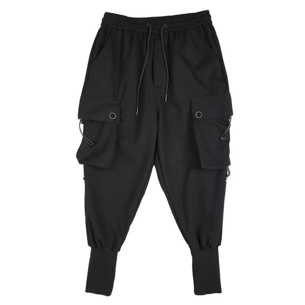 Straight-Leg Drawstring Trousers