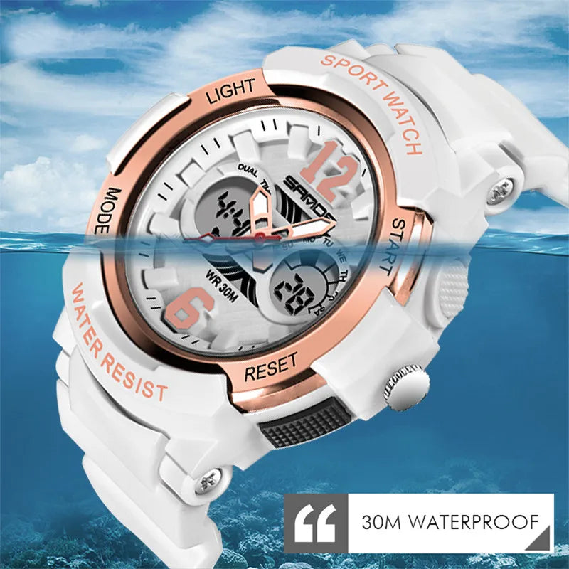 M.A.W Dual-Display Wristwatch