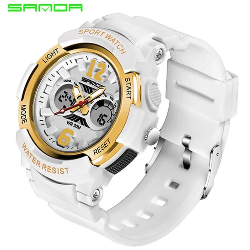 M.A.W Dual-Display Wristwatch