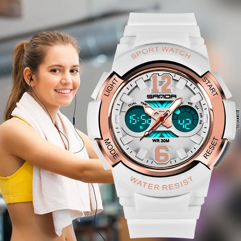 M.A.W Dual-Display Wristwatch