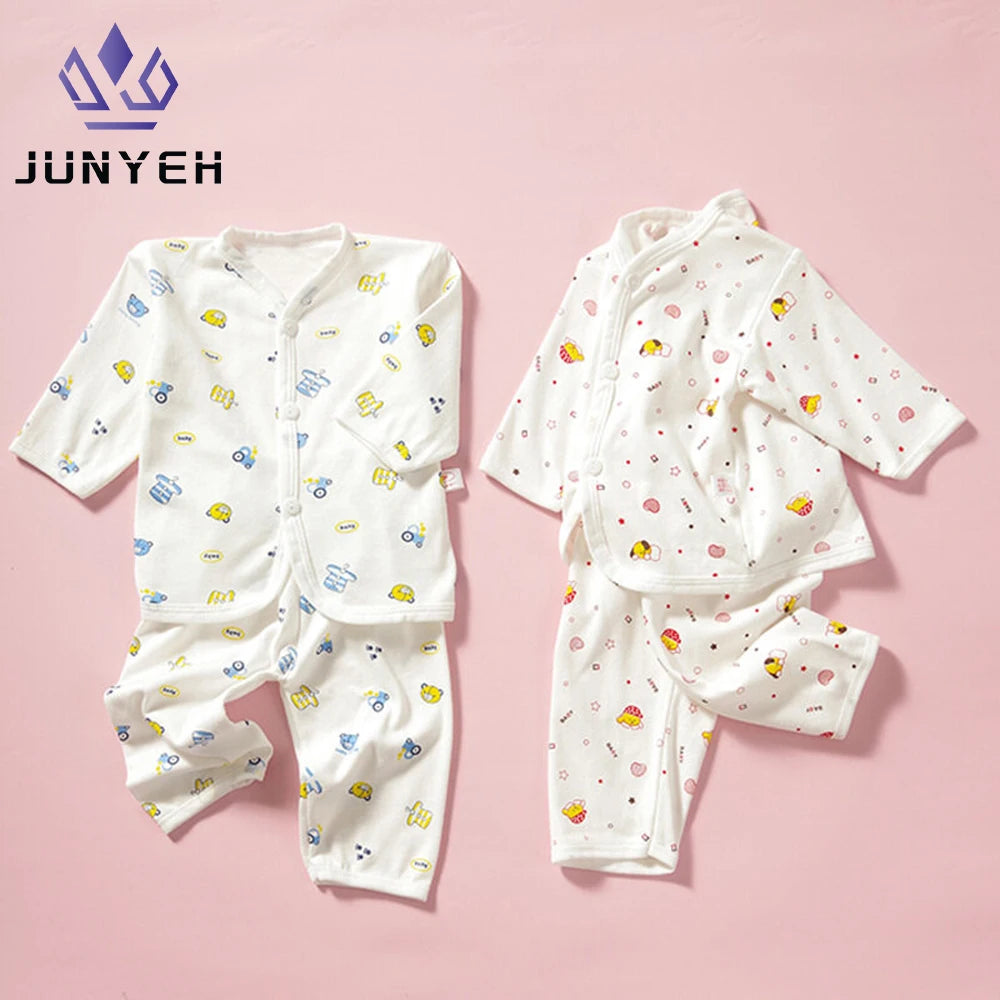Newborn Cotton Top & Pants Set
