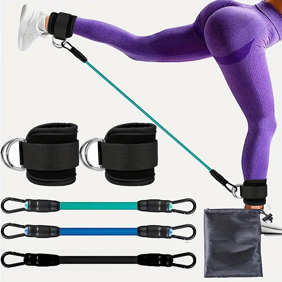 Ankle-Strap Resistance Training Set