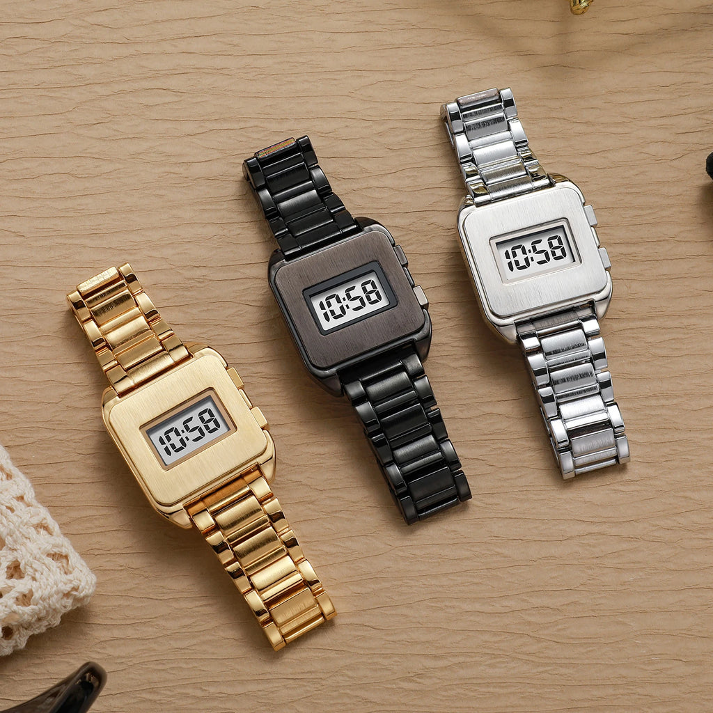 Gorben Rectangular Digital Watch