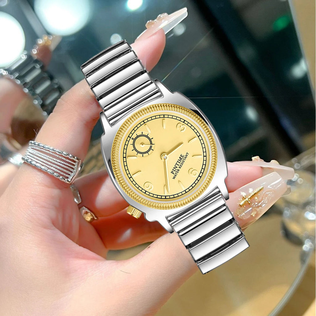 Pintime Spring-Strap Quartz Watch