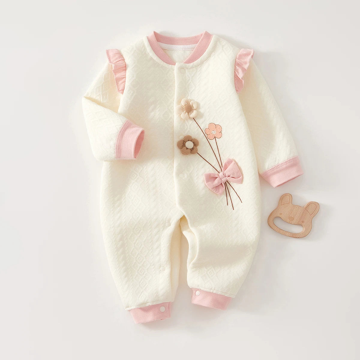Printed Cotton Baby Romper