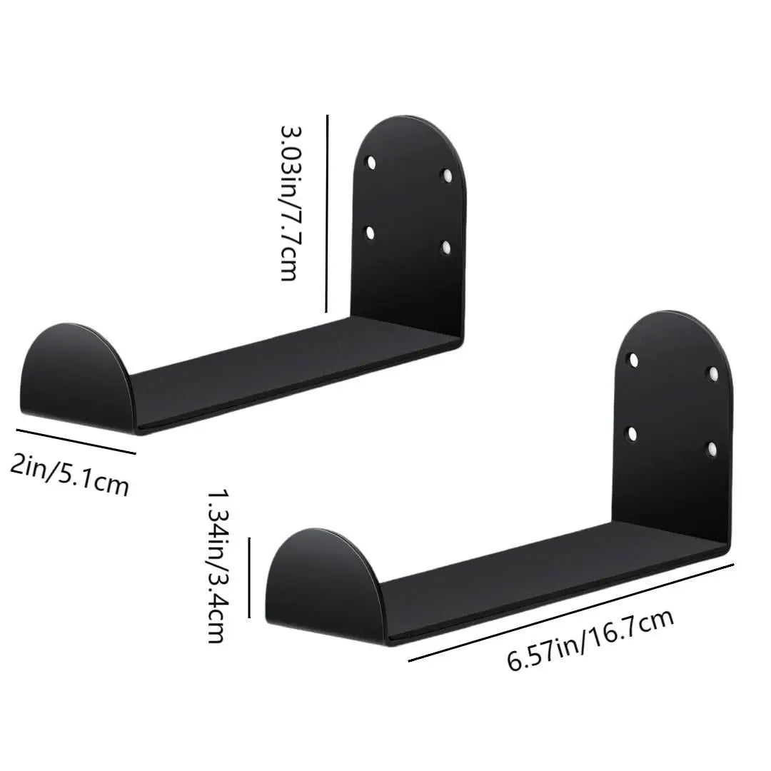 Wall-Mounted Yoga Mat Hooks