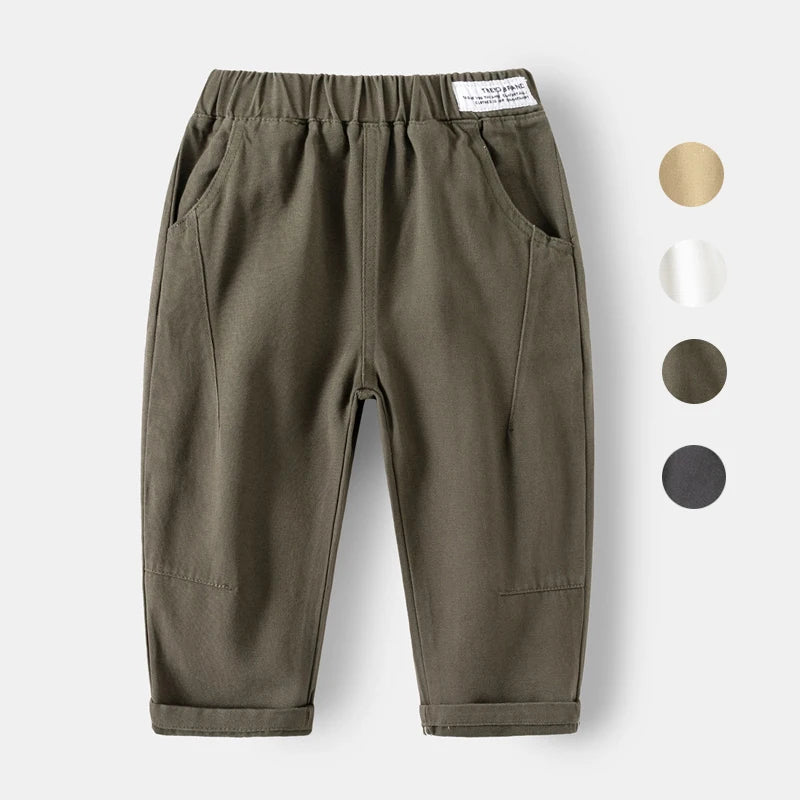 Everyday Cotton-Blend Kids’ Trousers