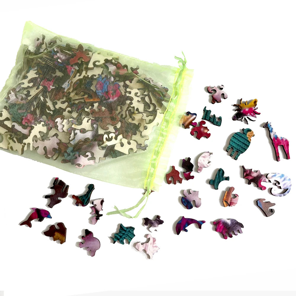 Hummingbird Wooden Jigsaw Puzzle