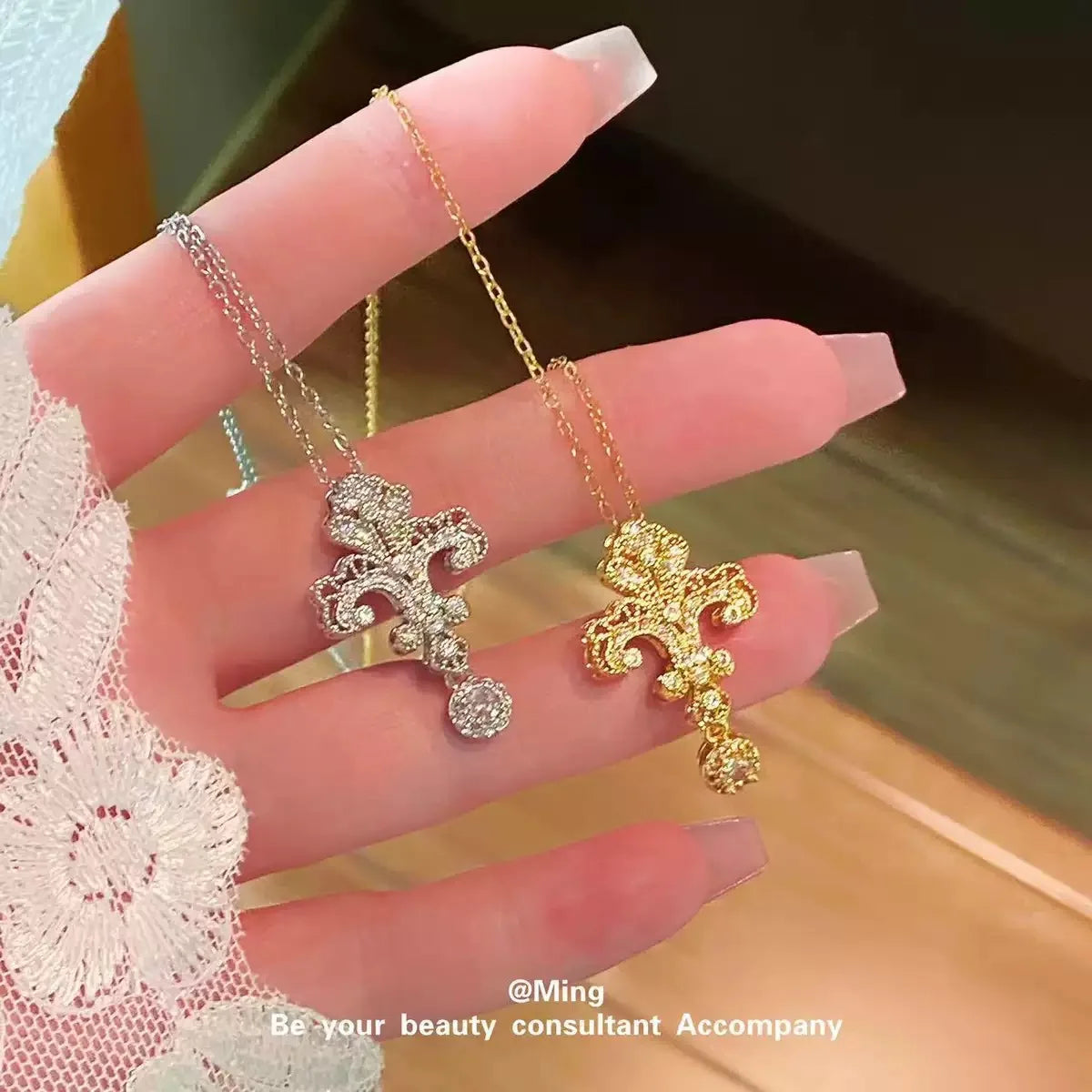 Cubic Zirconia Solitaire Pendant