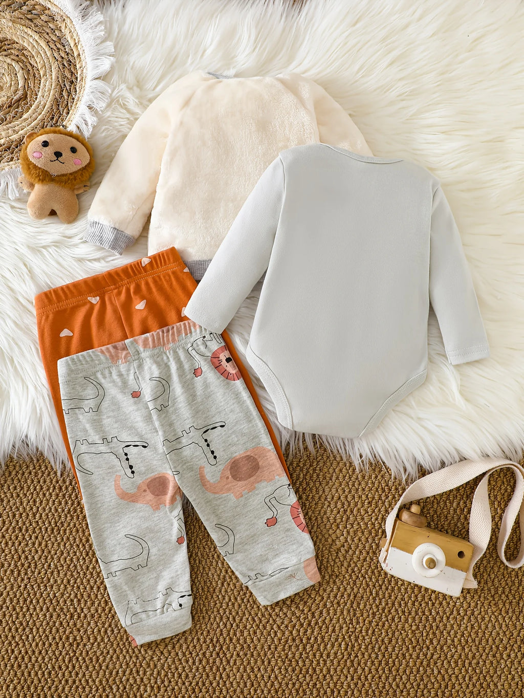 Four-Piece Baby Outfit Set