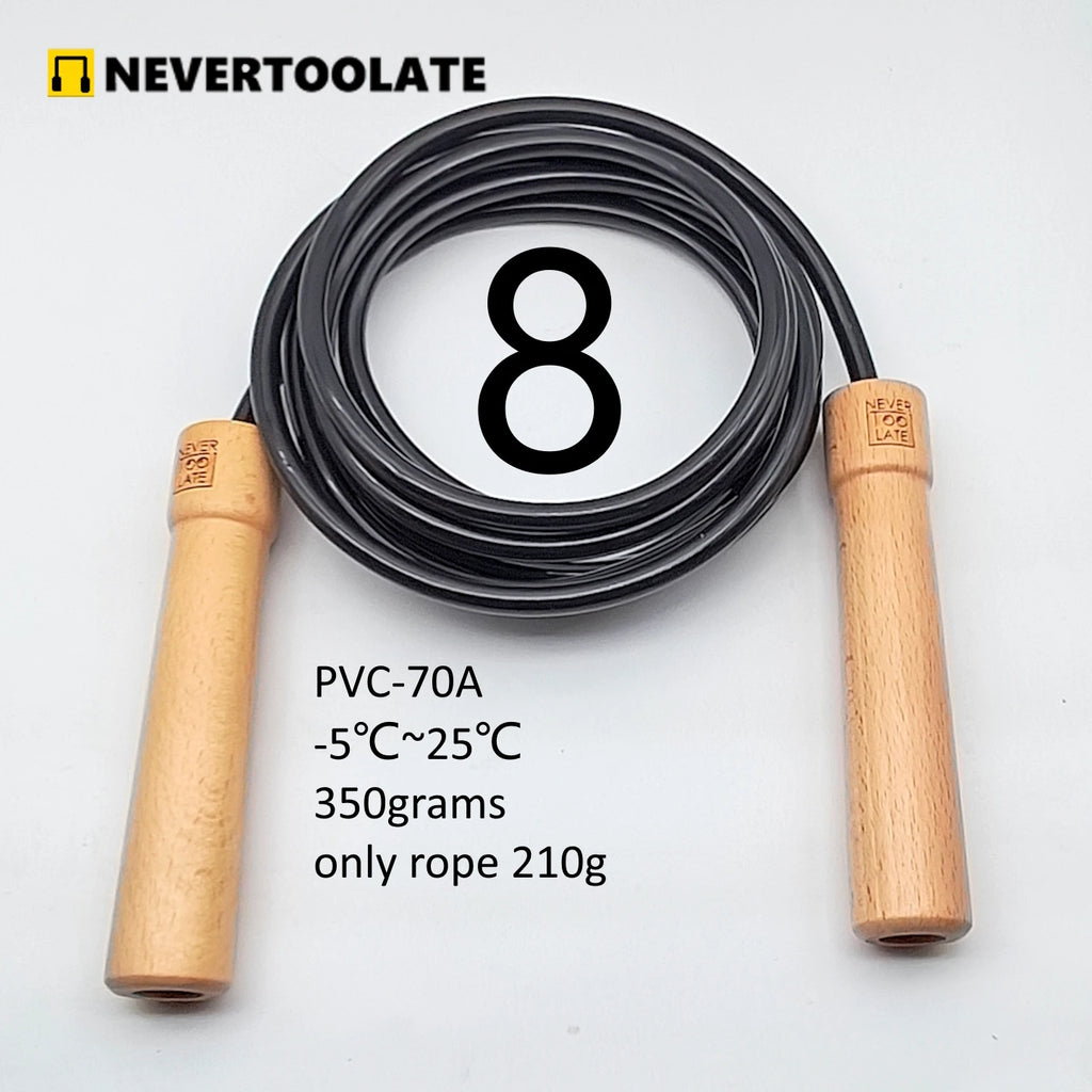 Heavy 8 mm Training Jump Rope
