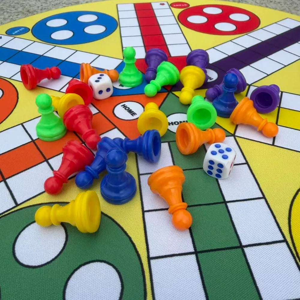 Travel Ludo Mat Game Set