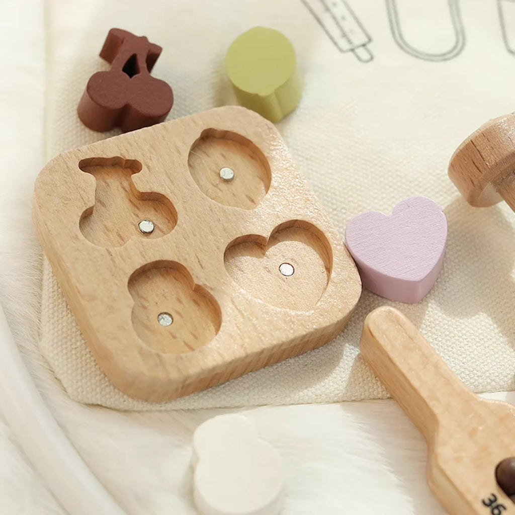 Wooden Pretend Doctor Play Set