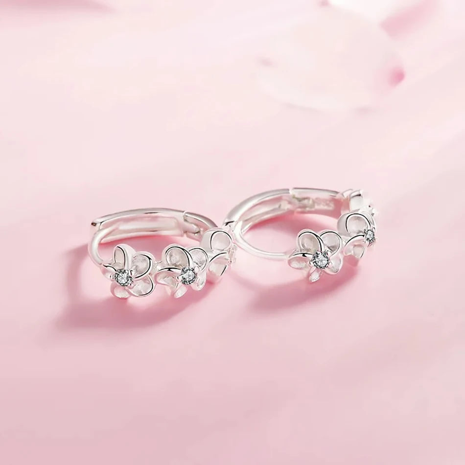Floral Clip Earrings