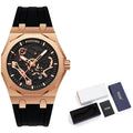 Pintime Silicone-Strap Quartz Watch