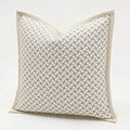 Modern Geometric Jacquard Cushion Cover