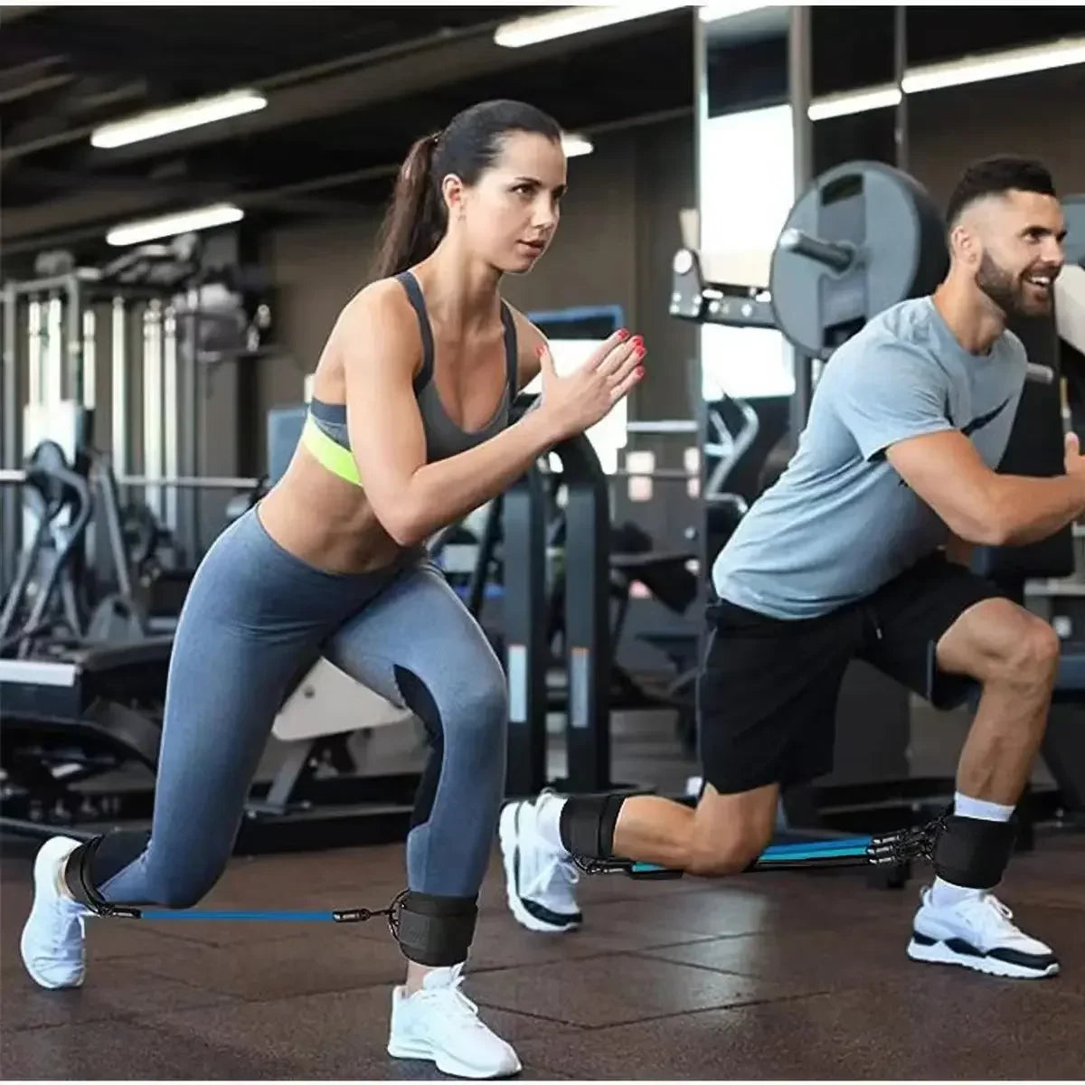 Ankle-Strap Resistance Training Set