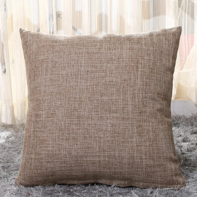 Everyday Solid-Color Cushion Cover