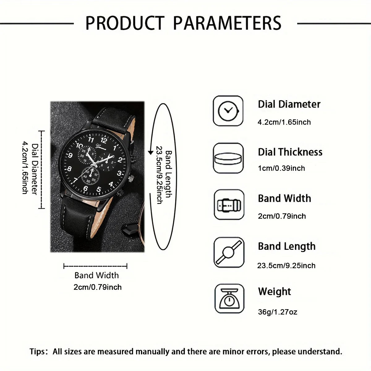 Five-Piece Watch & Bracelet Set