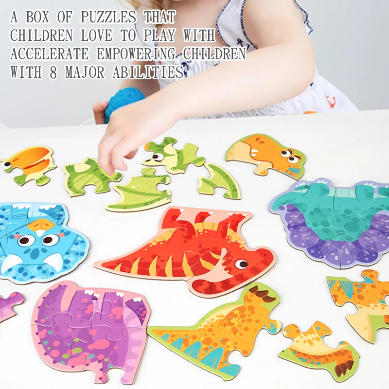 Animal Theme Jigsaw Puzzle Set