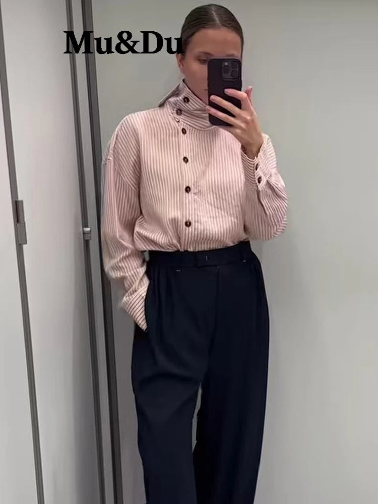 Pink Stripe Long-Sleeve Shirt