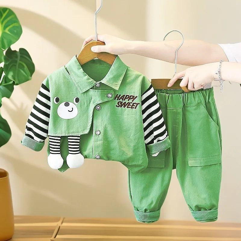 Toddler Long-Sleeve Shirt Outfit