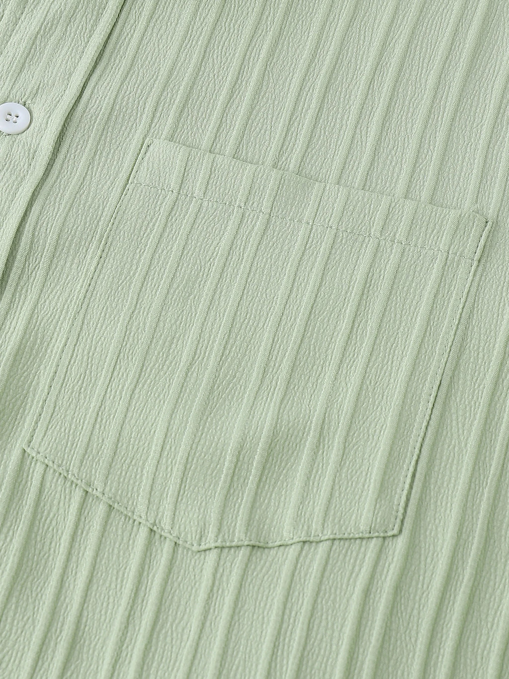 Summer Short-Sleeve Button Shirt