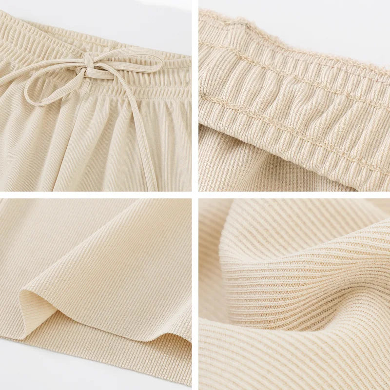 Ankle-Length Pleated Trousers