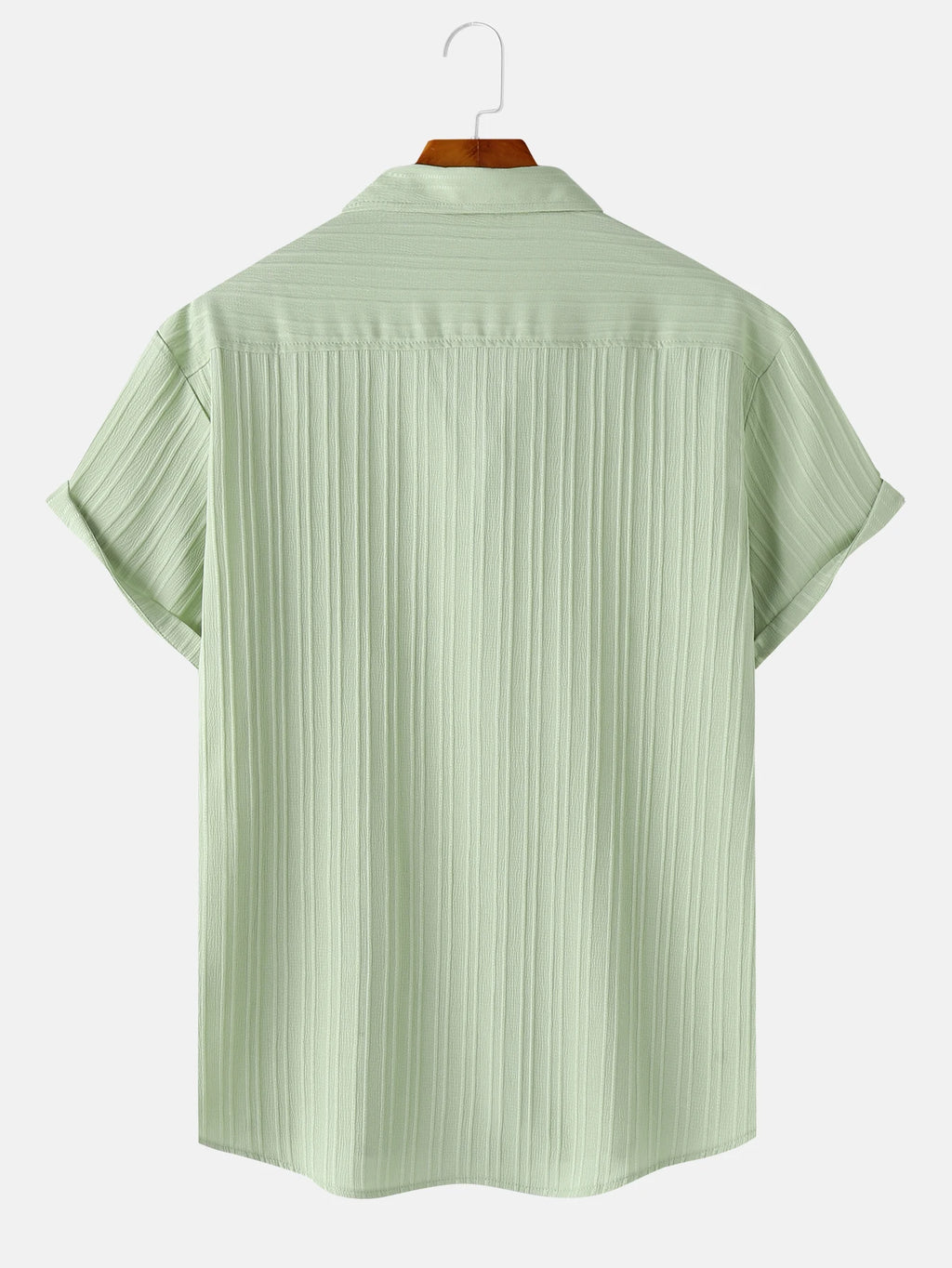 Summer Short-Sleeve Button Shirt