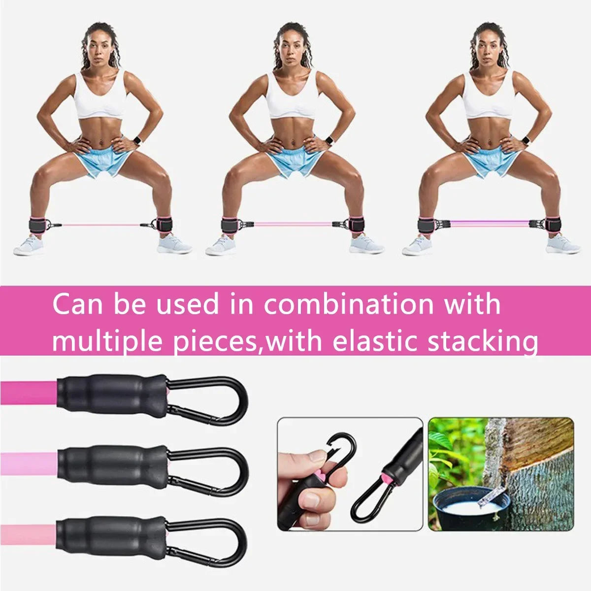 Ankle-Strap Resistance Training Set