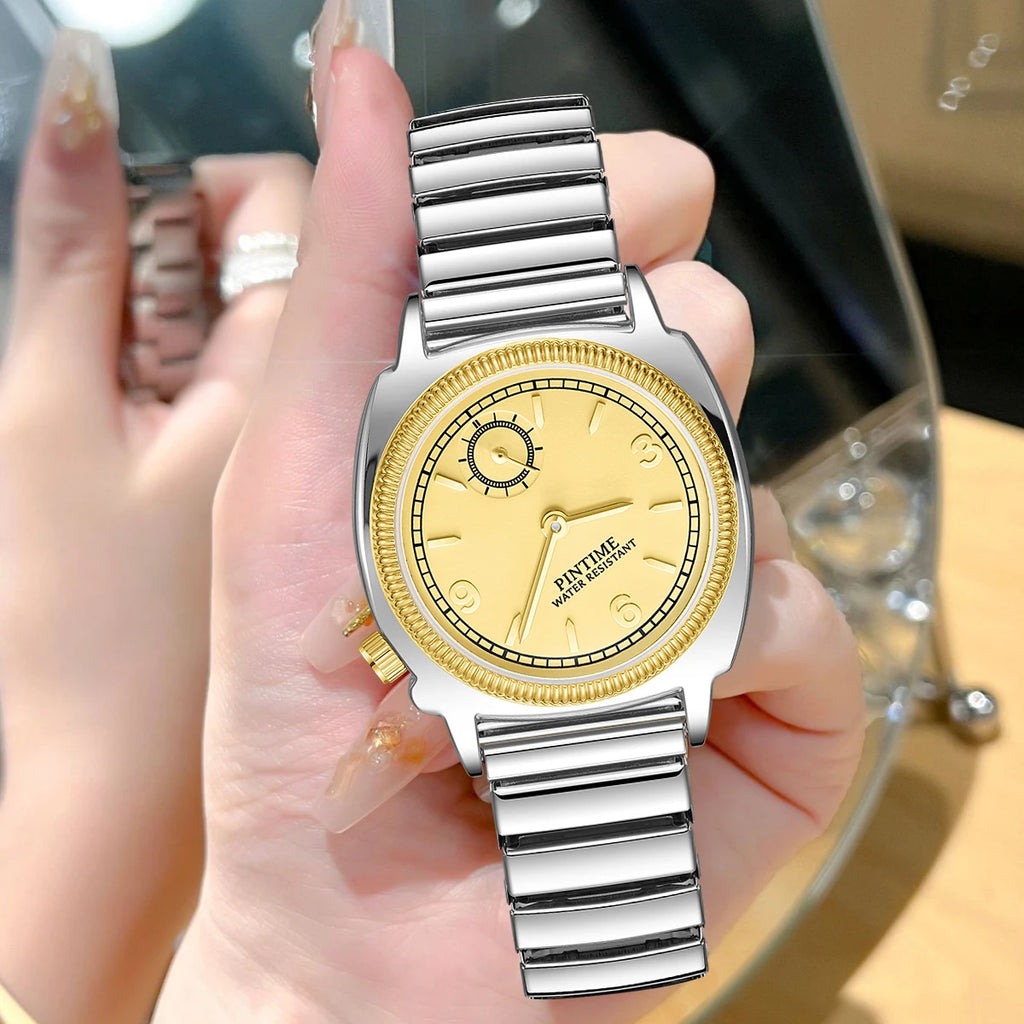 Pintime Spring-Strap Quartz Watch
