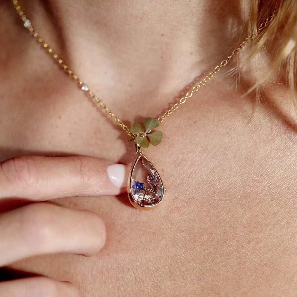Open Heart Pendant Necklace