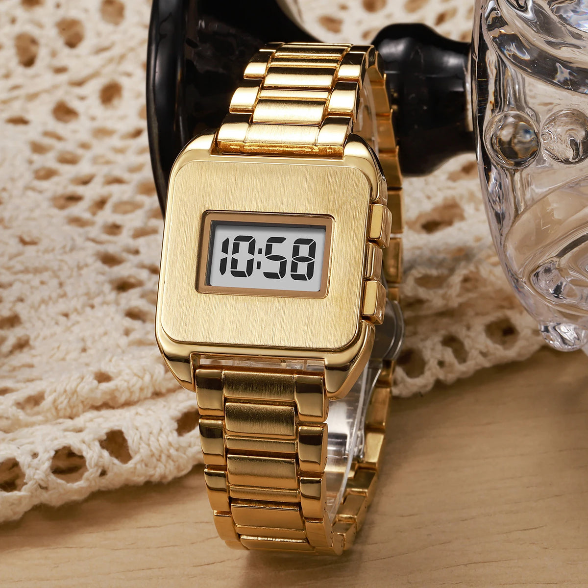 Gorben Rectangular Digital Watch