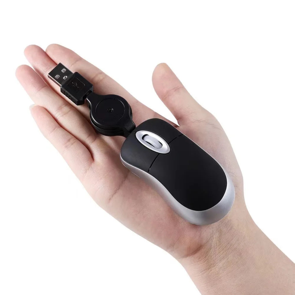 Mini Retractable USB Mouse