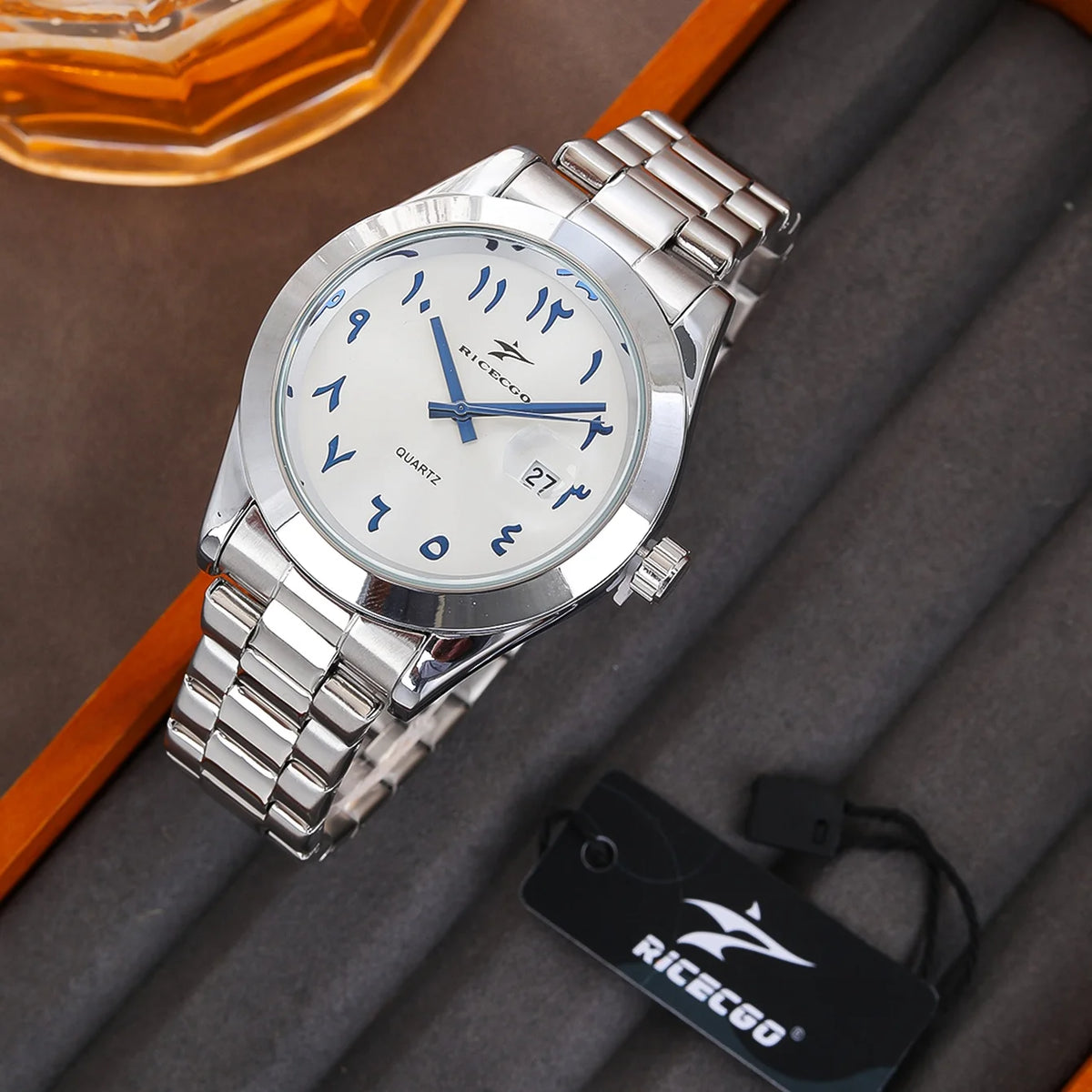 Ricecgo Calendar Quartz Watch