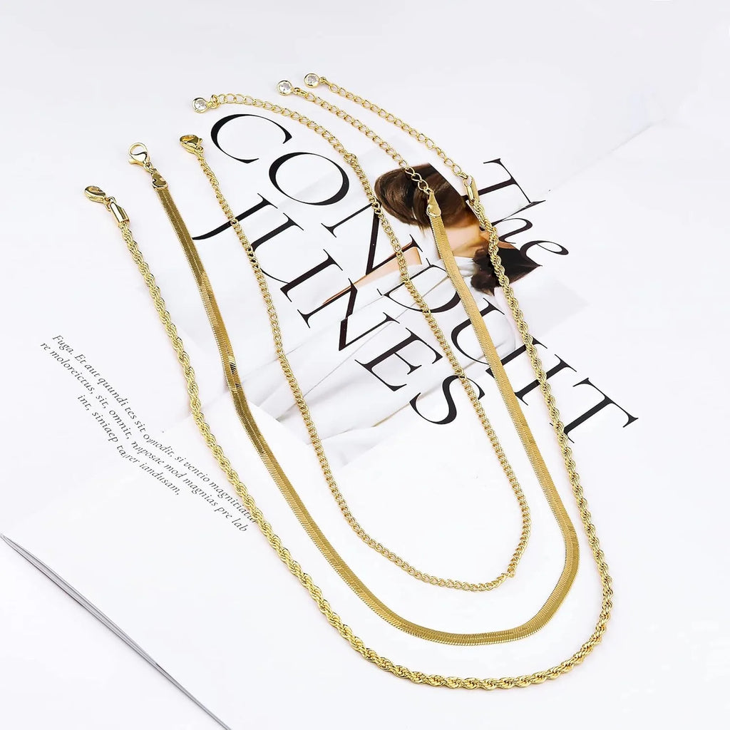 Smooth Snake Chain Necklace