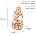 Wooden Phonograph 3D Puzzle