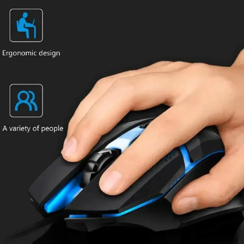RGB Desktop Wired Mouse