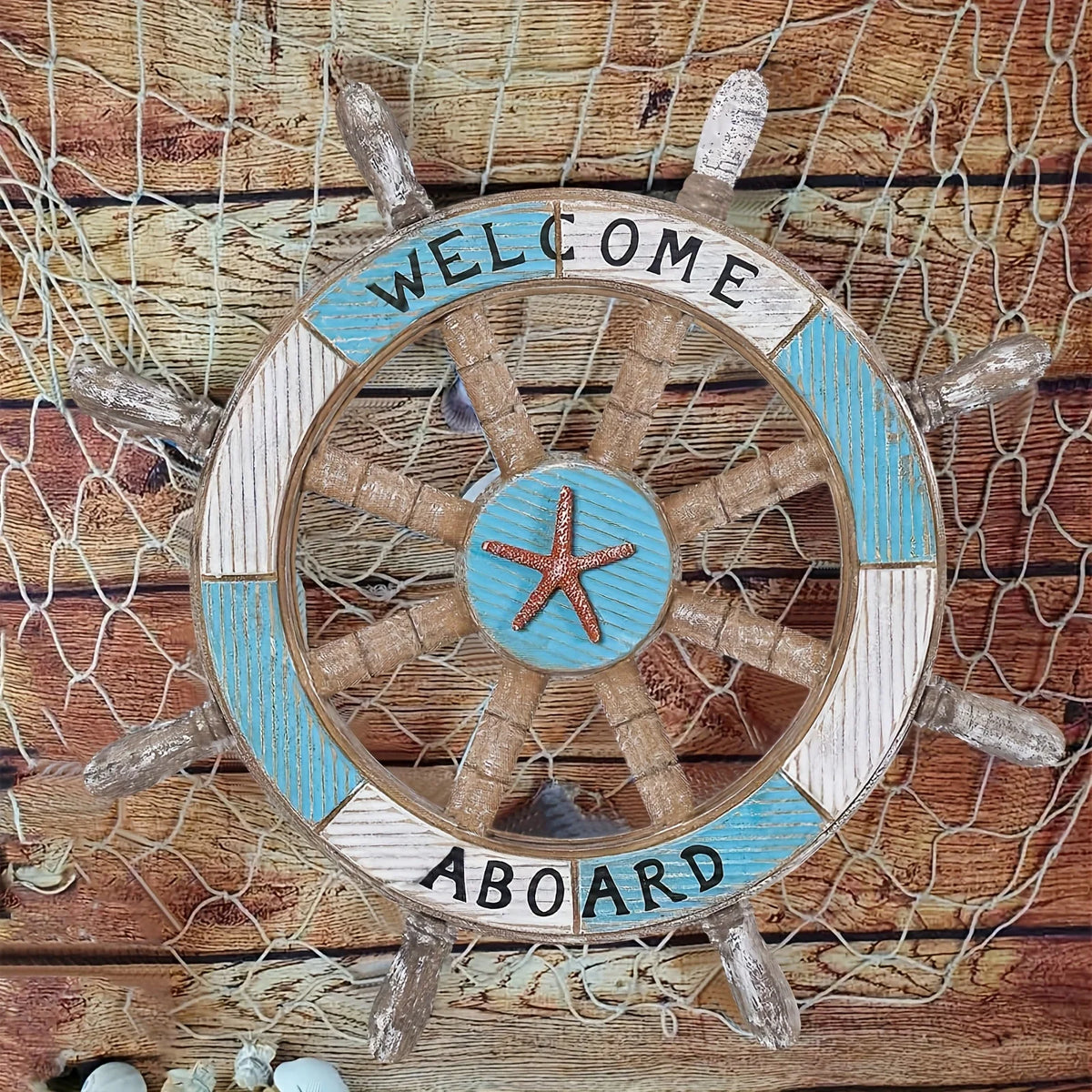 Nautical Wooden Wall Decor Set