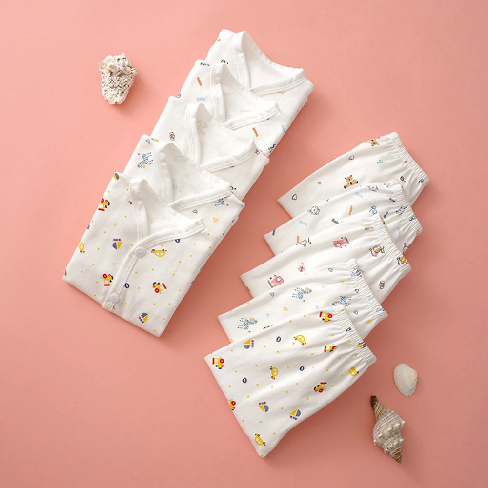 Newborn Cotton Top & Pants Set