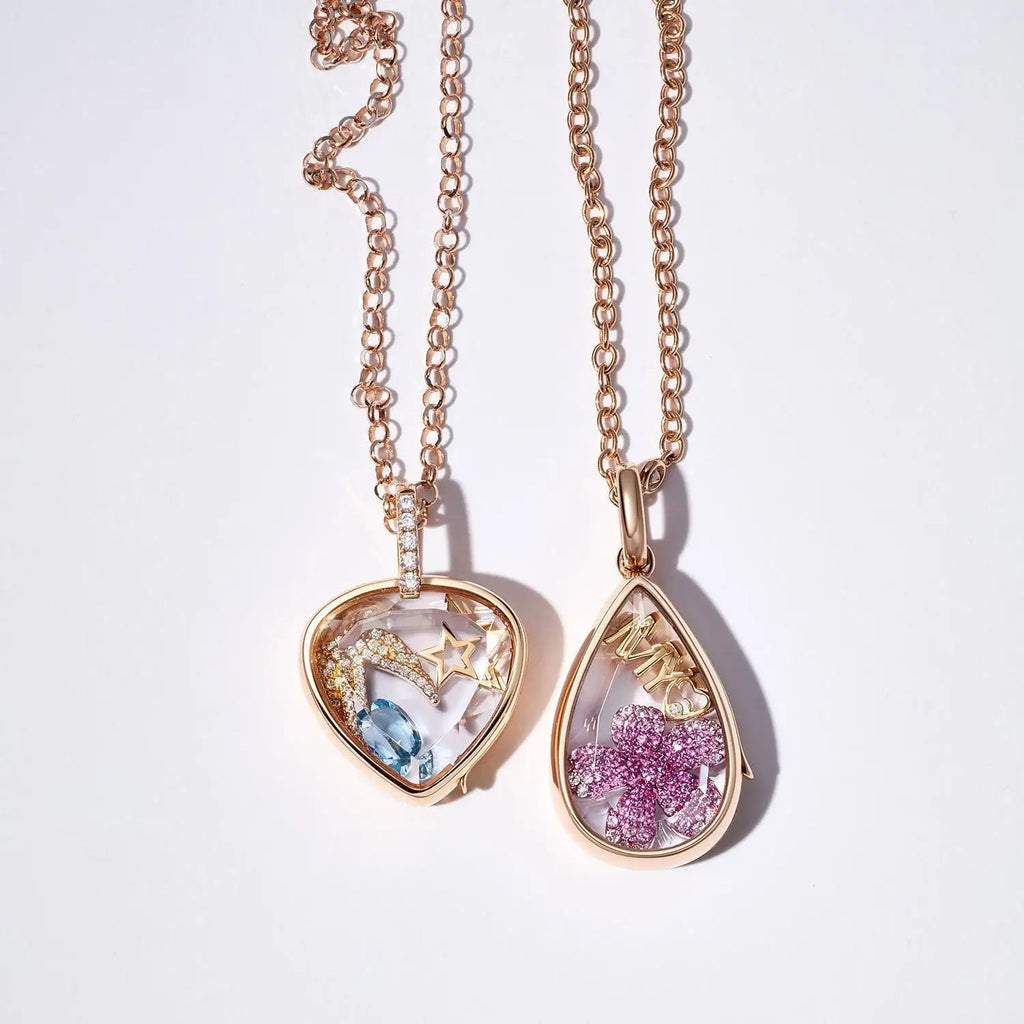 Open Heart Pendant Necklace