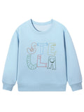 Cartoon Cotton Long-Sleeve Pullover