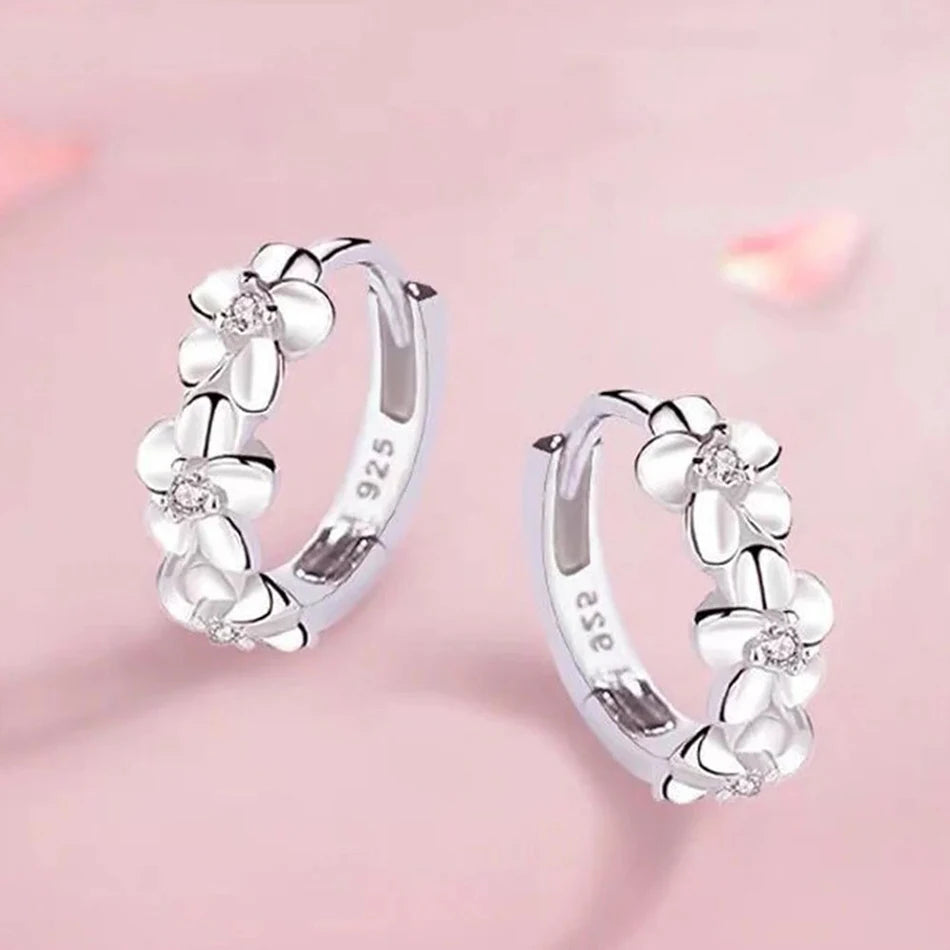 Floral Clip Earrings