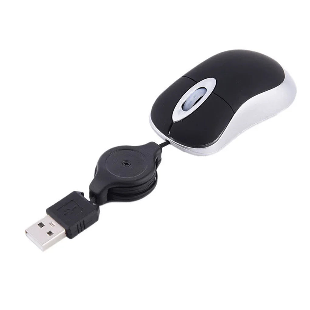 Mini Retractable USB Mouse