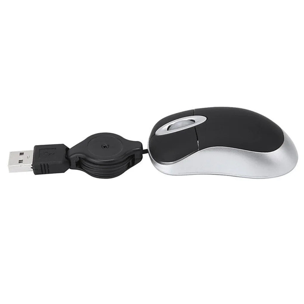 Mini Retractable USB Mouse