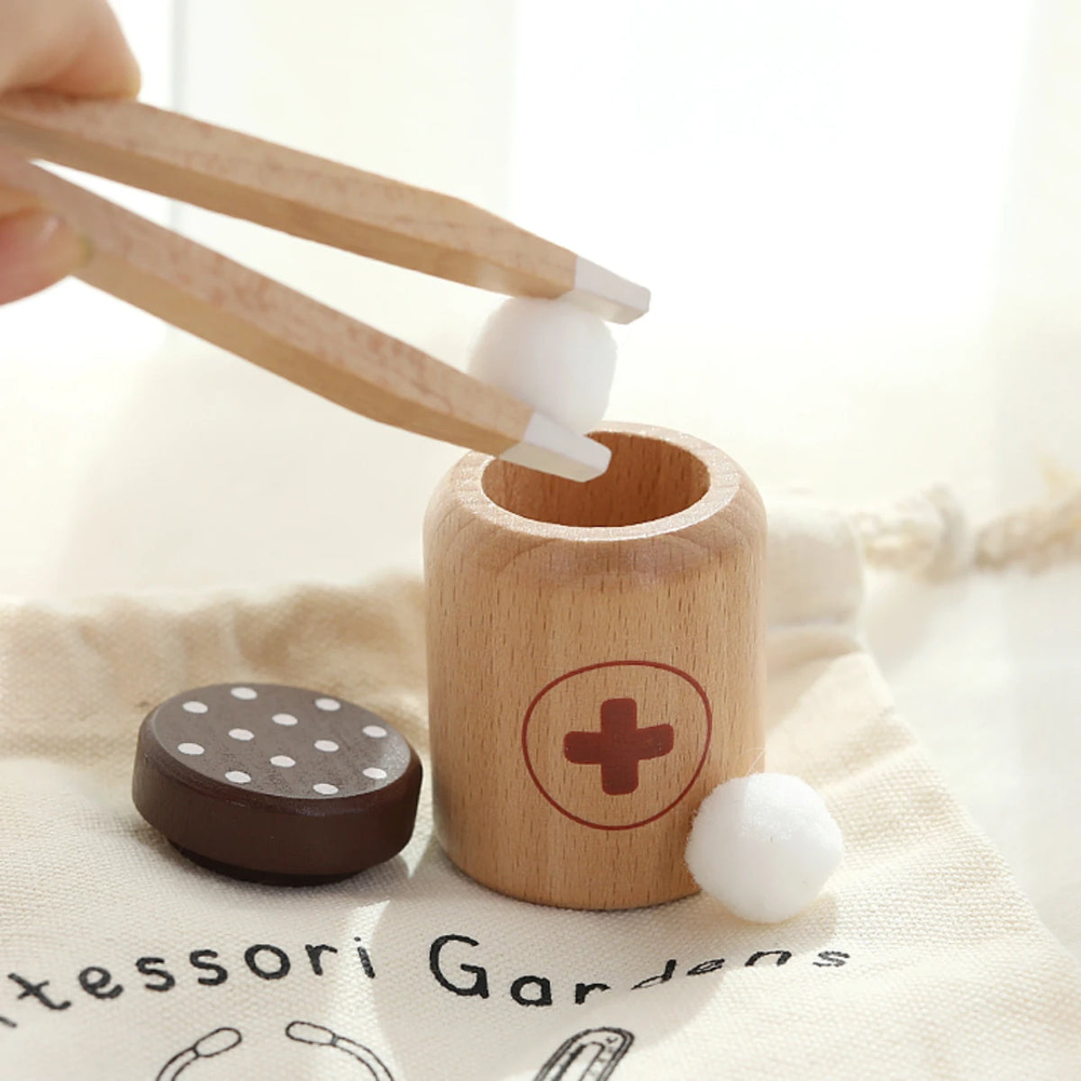 Wooden Pretend Doctor Play Set