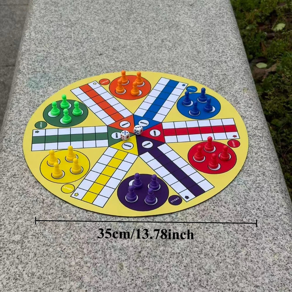 Travel Ludo Mat Game Set