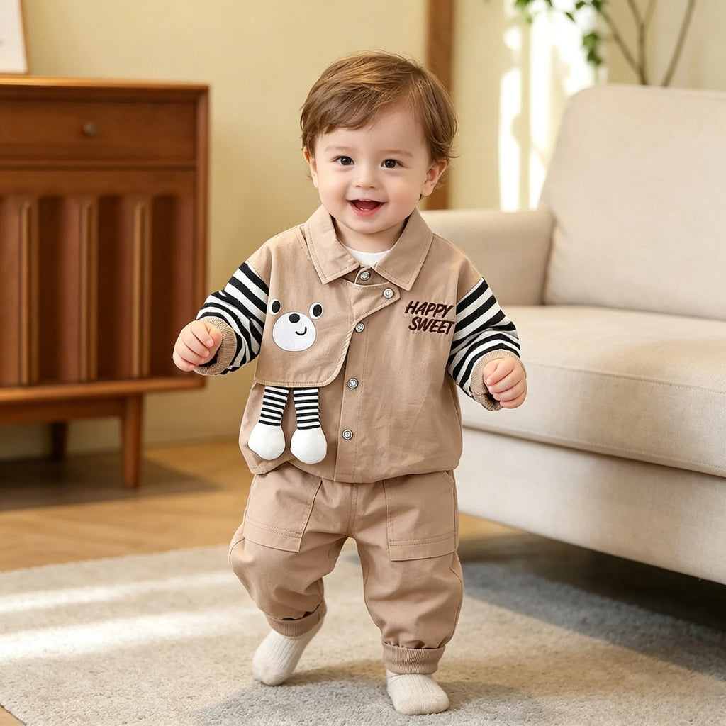 Toddler Long-Sleeve Shirt Outfit